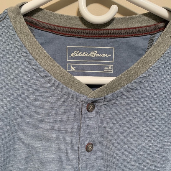 Eddie Bauer Waffle Henley, size XL - Picture 4 of 10